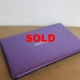 Purple Toshiba Laptop Sold